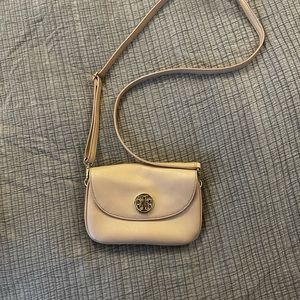 Tory Burch light pink/nude mini crossbody